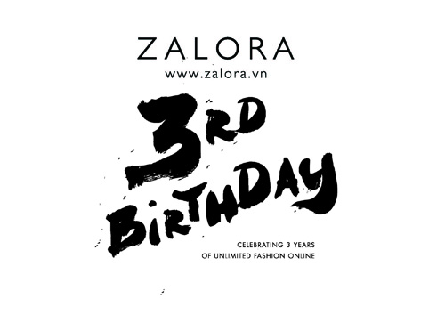 Mua sắm thỏa thích mừng sinh nhật ZALORA tròn 3 tuổi